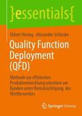 Hering / Schloske |  Quality Function Deployment (QFD) | Buch |  Sack Fachmedien