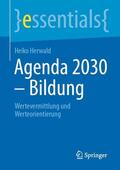 Herwald |  Agenda 2030 – Bildung | eBook | Sack Fachmedien