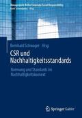 Schwager |  CSR und Nachhaltigkeitsstandards | Buch |  Sack Fachmedien