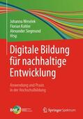 Weselek / Siegmund / Kohler |  Digitale Bildung für nachhaltige Entwicklung | Buch |  Sack Fachmedien