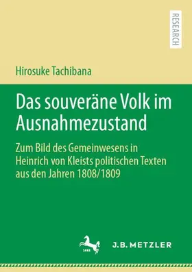 Tachibana |  Das souveräne Volk im Ausnahmezustand | Buch |  Sack Fachmedien