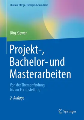 Klewer | Projekt-, Bachelor- und Masterarbeiten | Buch | 978-3-662-65233-6 | sack.de