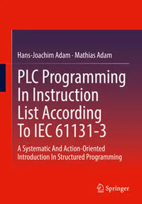 Adam | PLC Programming In Instruction List According To IEC 61131-3 | E-Book | sack.de
