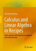 Karpfinger |  Calculus and Linear Algebra in Recipes | Buch |  Sack Fachmedien