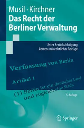 Musil / Kirchner | Das Recht der Berliner Verwaltung | E-Book | sack.de