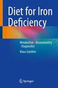 Günther |  Diet for Iron Deficiency | Buch |  Sack Fachmedien