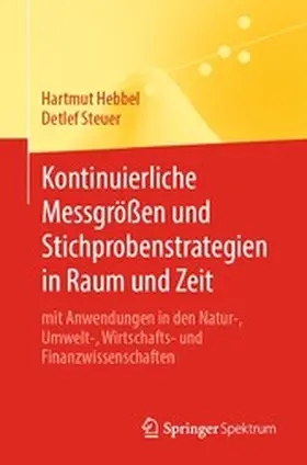 Hebbel / Steuer |  Kontinuierliche Messgrößen und Stichprobenstrategien in Raum und Zeit | eBook | Sack Fachmedien