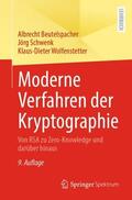 Beutelspacher / Wolfenstetter / Schwenk |  Moderne Verfahren der Kryptographie | Buch |  Sack Fachmedien