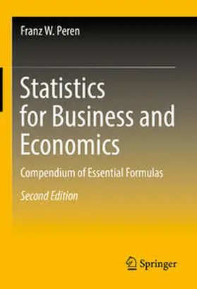Peren |  Statistics for Business and Economics | eBook | Sack Fachmedien