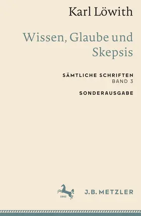 Löwith | Karl Löwith: Wissen, Glaube und Skepsis | E-Book | sack.de