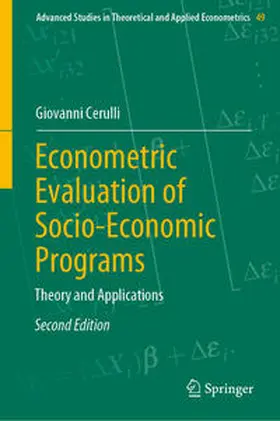 Cerulli |  Econometric Evaluation of Socio-Economic Programs | Buch |  Sack Fachmedien