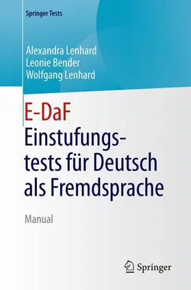 Lenhard / Bender |  E-DaF - Einstufungstest für Deutsch als Fremdsprache | Buch |  Sack Fachmedien