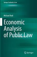 Rodi |  Economic Analysis of Public Law | Buch |  Sack Fachmedien