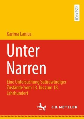 Lanius | Unter Narren | Buch | 978-3-662-66113-0 | sack.de