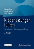 Renz / Peter / Böhrer |  Niederlassungen führen | Buch |  Sack Fachmedien
