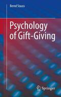 Stauss |  Psychology of Gift-Giving | Buch |  Sack Fachmedien