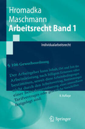 Maschmann / Hromadka | Arbeitsrecht Band 1 | Buch | 978-3-662-66622-7 | sack.de