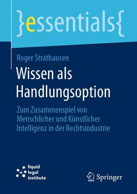 Strathausen | Wissen als Handlungsoption | E-Book | sack.de