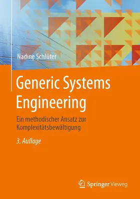 Schlüter |  Generic Systems Engineering | Buch |  Sack Fachmedien