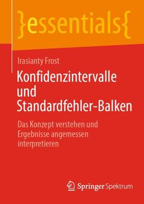 Frost | Konfidenzintervalle und Standardfehler-Balken | Buch | 978-3-662-67097-2 | sack.de