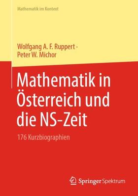 Michor / Ruppert |  Mathematik in Österreich und die NS-Zeit | Buch |  Sack Fachmedien
