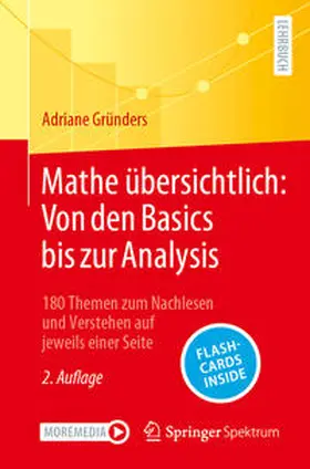 Gründers | Mathe übersichtlich: Von den Basics bis zur Analysis | E-Book | www.sack.de