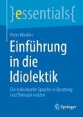 Winkler |  Einführung in die Idiolektik | Buch |  Sack Fachmedien