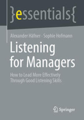 Häfner / Hofmann | Listening for Managers | E-Book | sack.de
