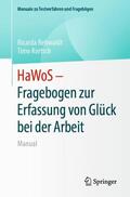 Kortsch / Rehwaldt |  HaWoS ¿ Fragebogen zur Erfassung von Glück bei der Arbeit | Buch |  Sack Fachmedien