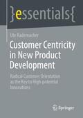 Rademacher |  Customer Centricity in New Product Development | Buch |  Sack Fachmedien