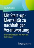 Genders |  Mit Start-up-Mentalität zu nachhaltiger Verantwortung | Buch |  Sack Fachmedien