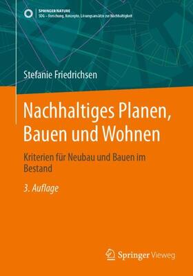 Friedrichsen |  Nachhaltiges Planen, Bauen und Wohnen | Buch |  Sack Fachmedien