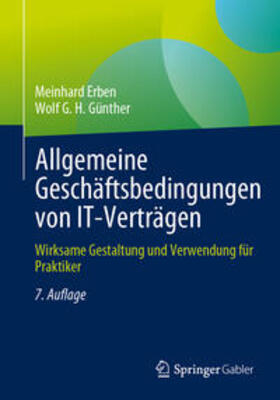 Erben / Günther | Allgemeine Geschäftsbedingungen von IT-Verträgen | E-Book | sack.de