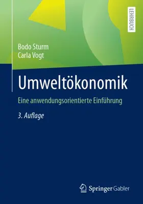 Vogt / Sturm |  Umweltökonomik | Buch |  Sack Fachmedien