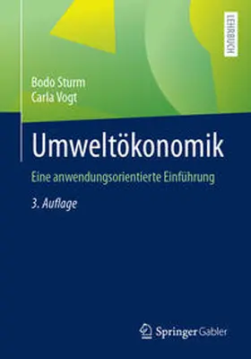 Sturm / Vogt |  Umweltökonomik | eBook | Sack Fachmedien