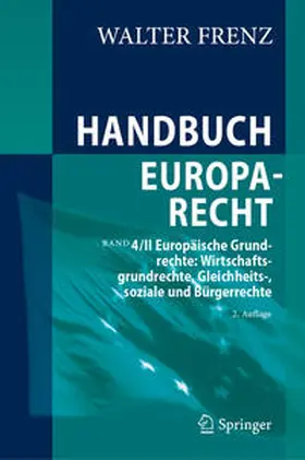 Frenz | Handbuch Europarecht | Buch | 978-3-662-68578-5 | sack.de