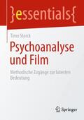 Storck |  Psychoanalyse und Film | Buch |  Sack Fachmedien