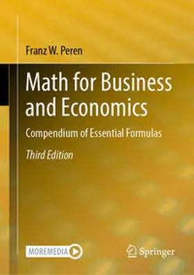 Peren | Math for Business and Economics | E-Book | www.sack.de