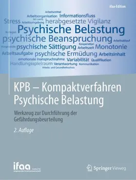 ifaa - Institut für angewandte Arbeitswi / ifaa - Institut für angewandte / Sandrock |  KPB - Kompaktverfahren Psychische Belastung | Buch |  Sack Fachmedien