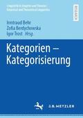 Behr / Berdychowska / Trost |  Kategorien - Kategorisierung | Buch |  Sack Fachmedien