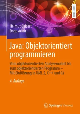 Balzert / Arinir |  Java: Objektorientiert programmieren | Buch |  Sack Fachmedien