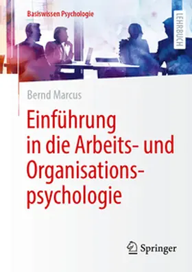 Marcus | Einführung in die Arbeits- und Organisationspsychologie | E-Book | www.sack.de