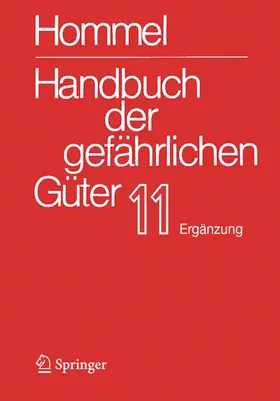 Holzhäuser |  Handbuch der gefährlichen Güter. Band 11: Ergänzungslieferung Merkblätter 4341-4577 | Buch |  Sack Fachmedien