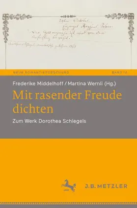 Middelhoff / Wernli |  Mit rasender Freude dichten | Buch |  Sack Fachmedien