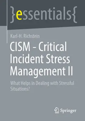 Richstein |  CISM - Critical Incident Stress Management II | eBook | Sack Fachmedien
