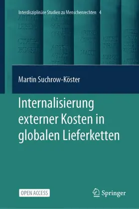 Suchrow-Köster |  Internalisierung externer Kosten in globalen Lieferketten | Buch |  Sack Fachmedien