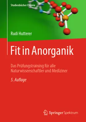 Hutterer |  Fit in Anorganik | Buch |  Sack Fachmedien
