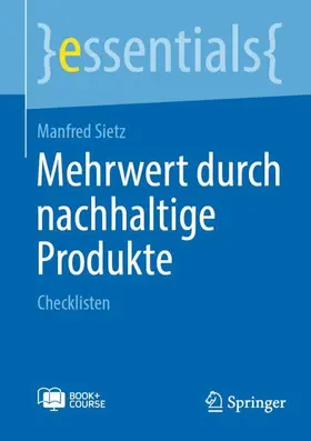 Sietz |  Mehrwert durch nachhaltige Produkte | Buch |  Sack Fachmedien