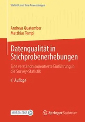 Quatember / Templ |  Datenqualität in Stichprobenerhebungen | eBook | Sack Fachmedien