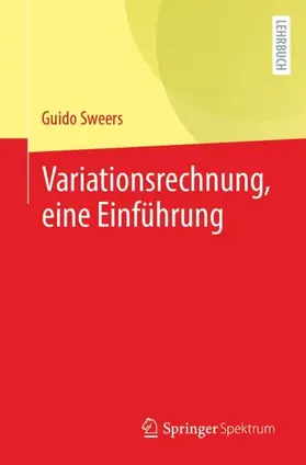 Sweers |  Variationsrechnung, eine Einführung | Buch |  Sack Fachmedien